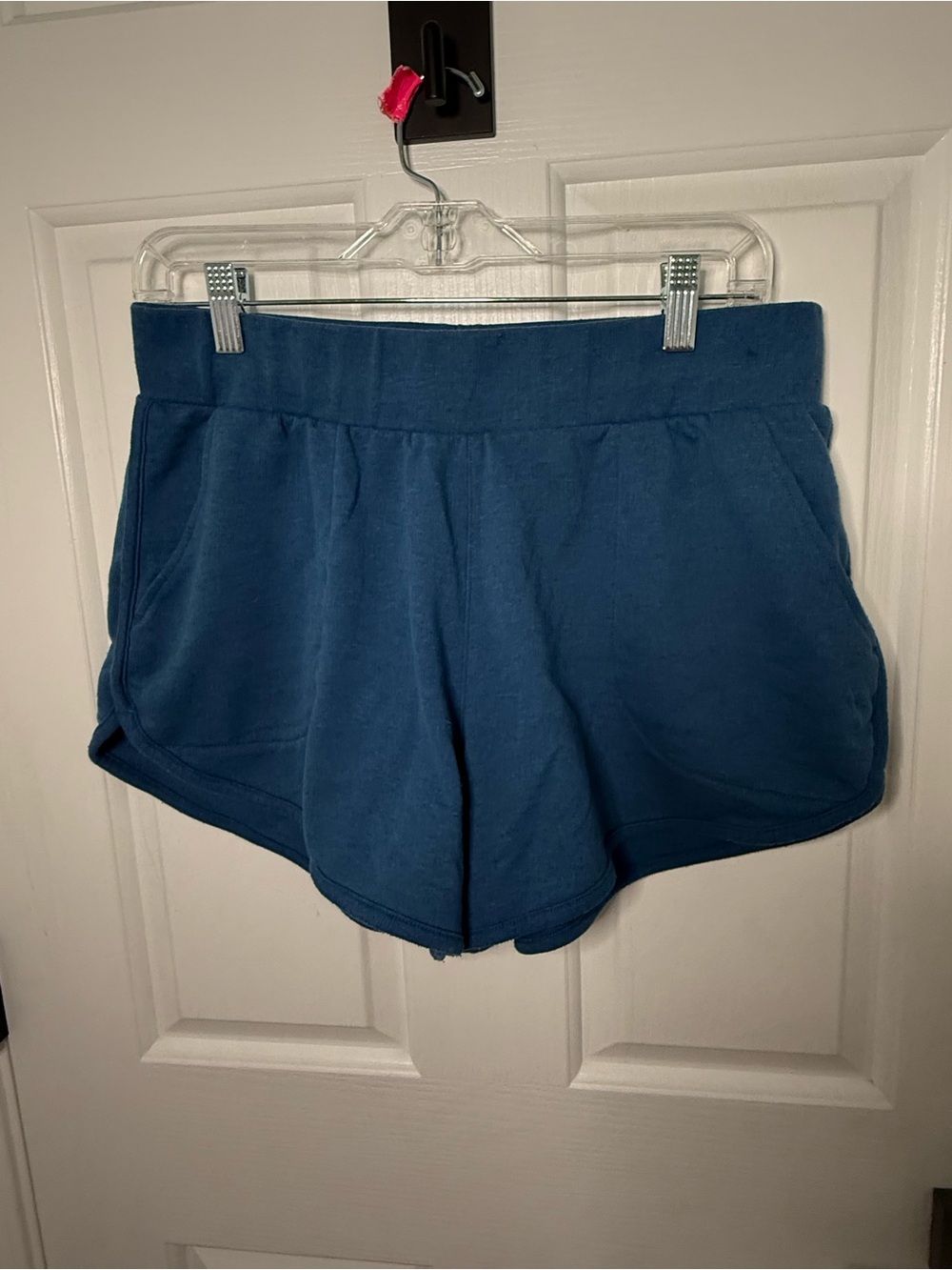 Nike Women's Teal Blue Athletic Lounge Shorts